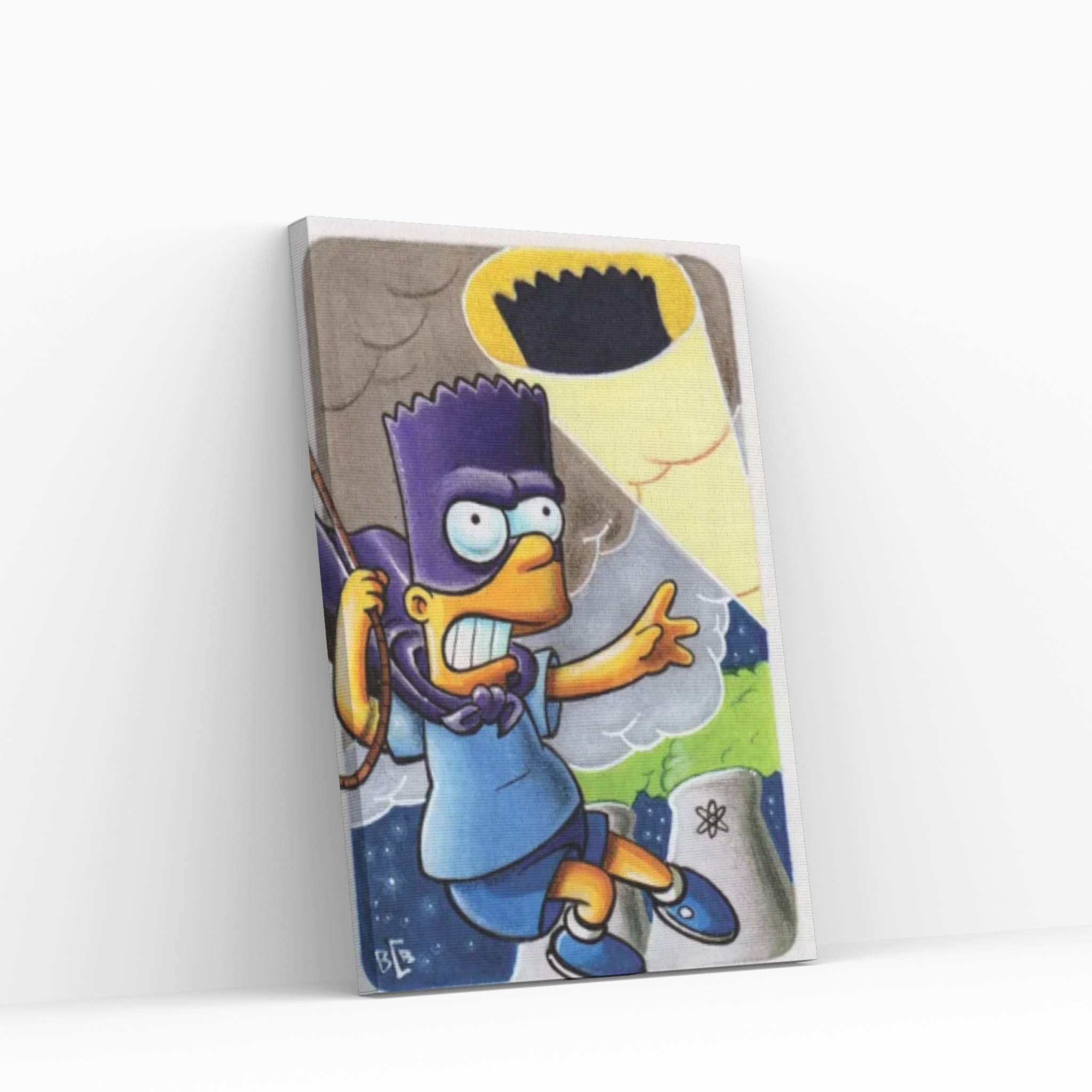 Bartman Canvas Wall Art - Y Canvas