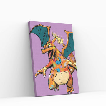 Pokémon - Charizard Canvas Wall Art - Y Canvas