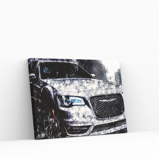 2018 Chrysler 300S Vehicle CDLV Canvas Wall Art - Y Canvas