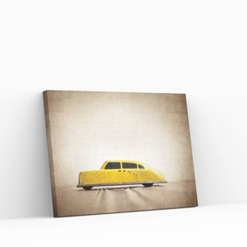 ARGO Yellow Taxi Canvas Wall Art - Y Canvas