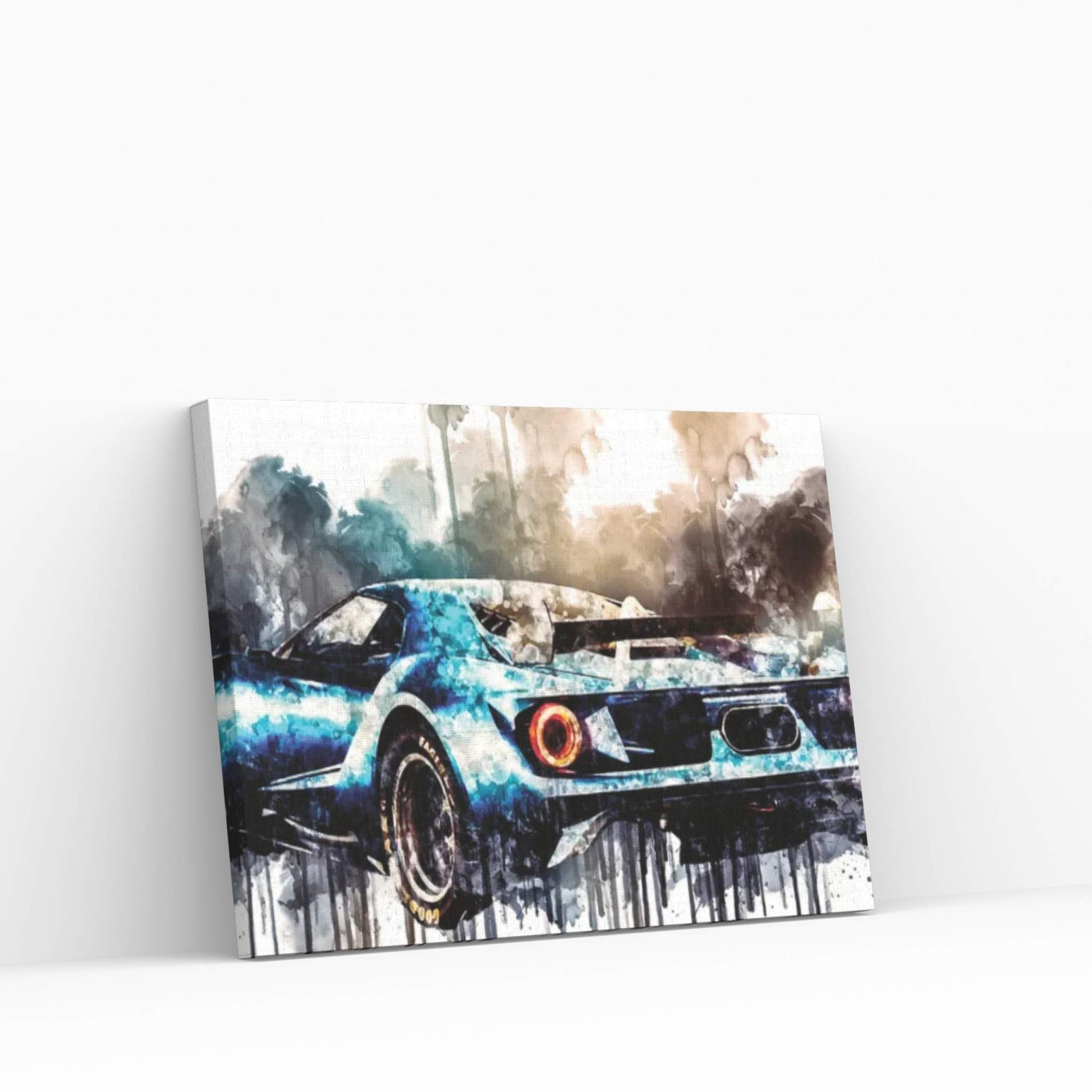 2017 Ford GT Concept Canvas Wall Art - Y Canvas