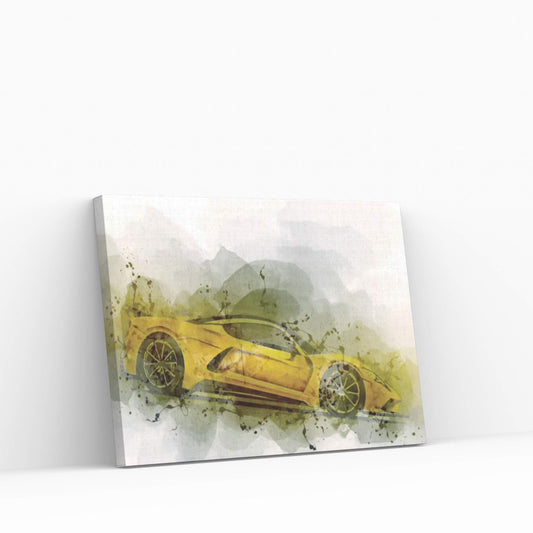 Hennessey Venom F5 2021 Exterior Canvas Wall Art - Y Canvas