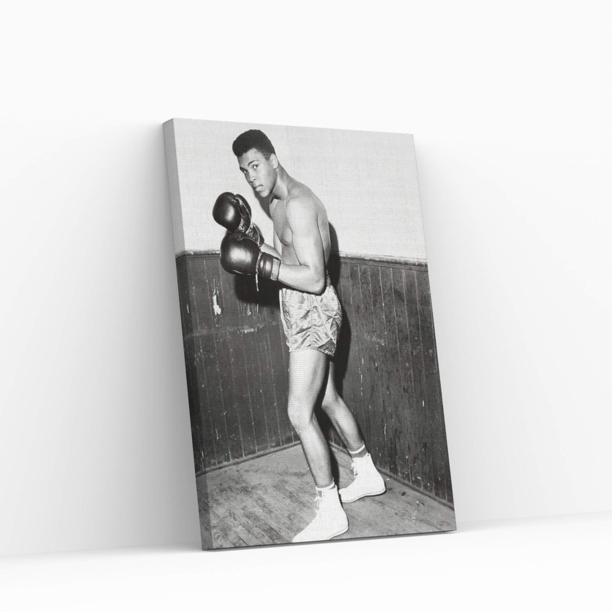 Winner of Golden Gloves Heavyweight Title, 1960 Canvas Wall Art - Y Canvas