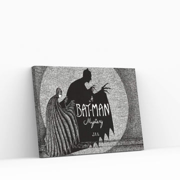 A Bat-Man Mystery Canvas Wall Art - Y Canvas