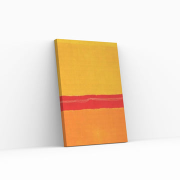 Mark Rothko Exhibition Canvas Wall Art Poster, Orange Vintage Exhibition Poster, Mark Rothko Canvas Wall Art Print - Y Canvas