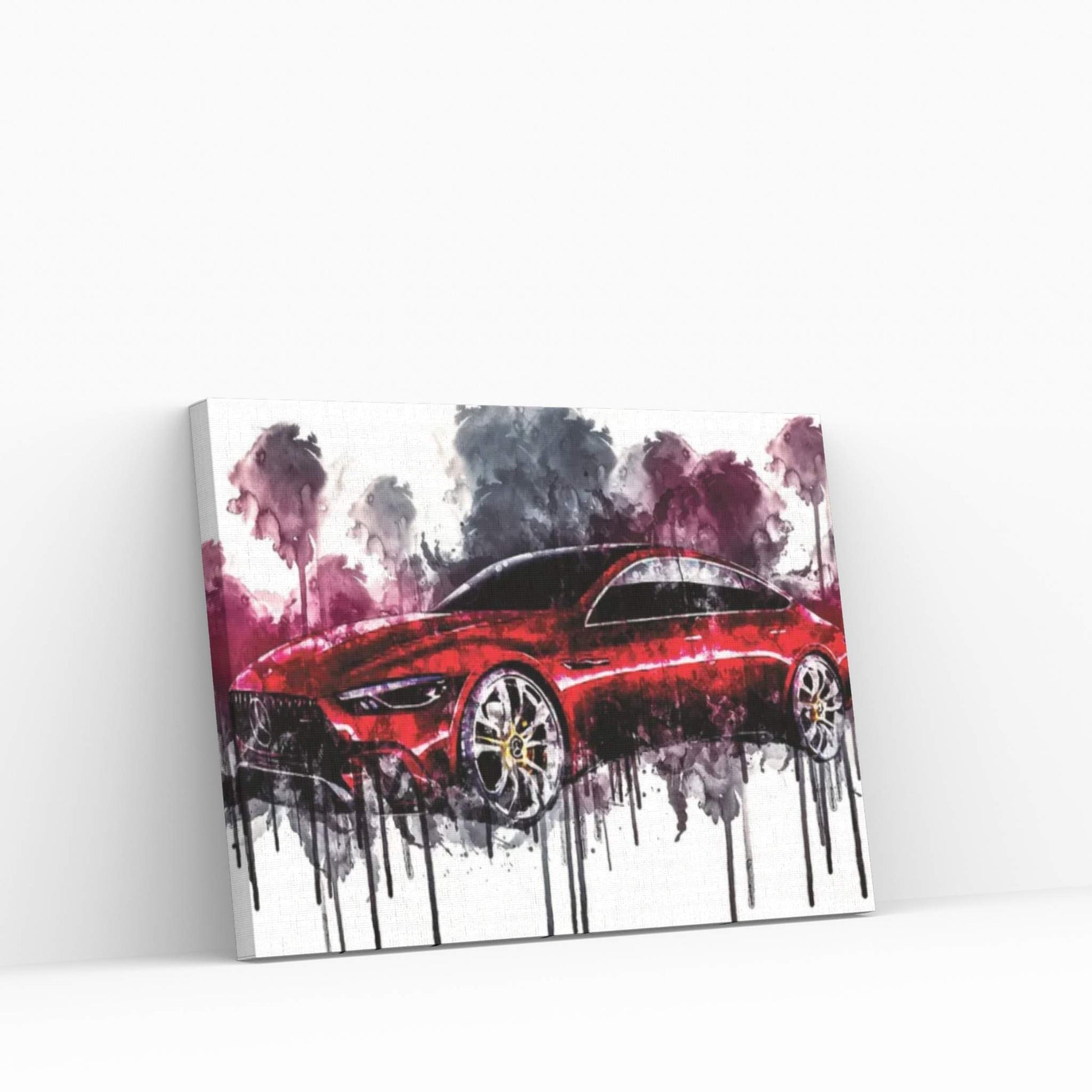 2017 Mercedes AMG GT Concept Vehicle CLXXXV Canvas Wall Art - Y Canvas