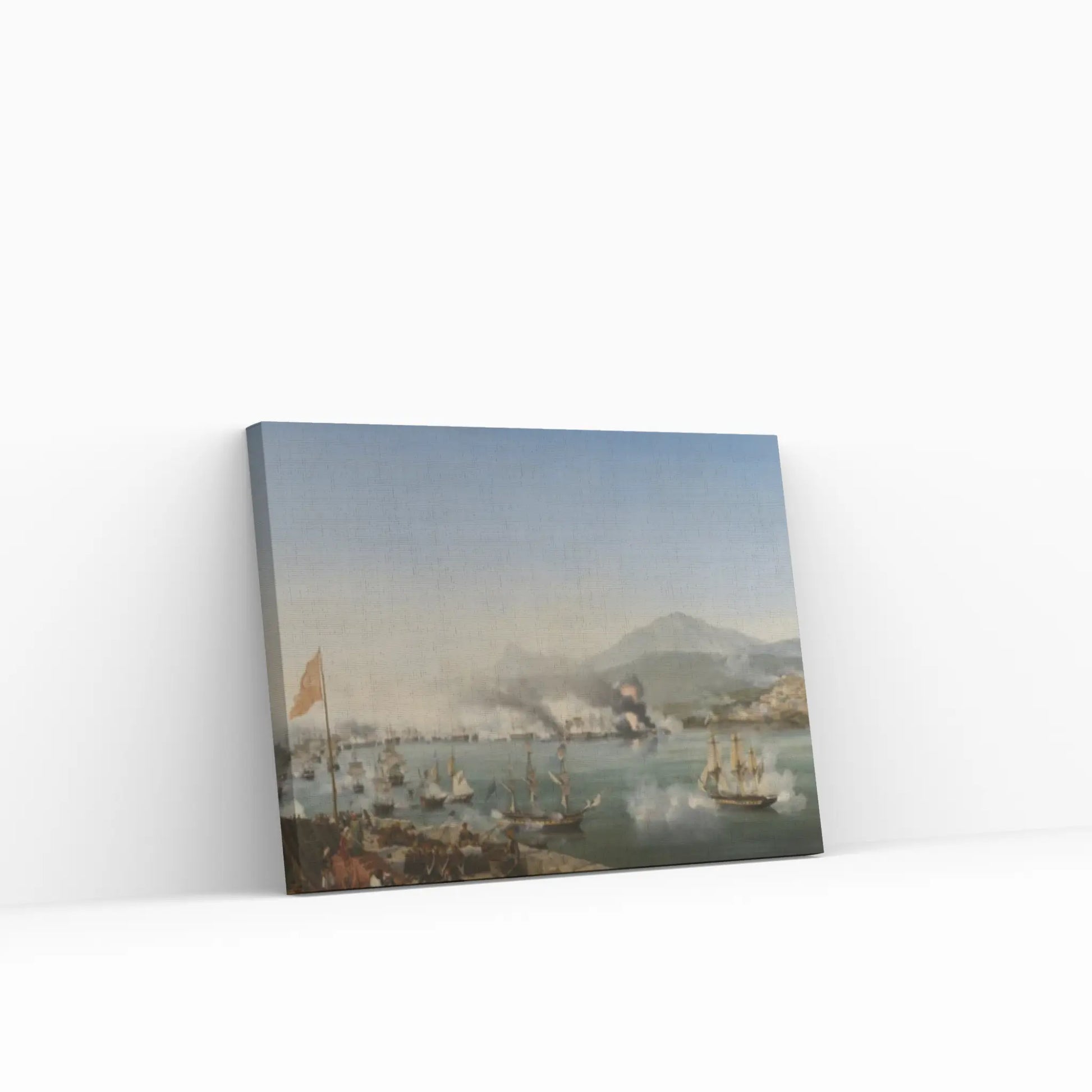 Ivan Aivazovsky - Siege Canvas WAll Art Home Decor - Y Canvas