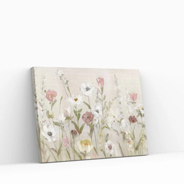 Bloomin Around Canvas Wall Art - Y Canvas