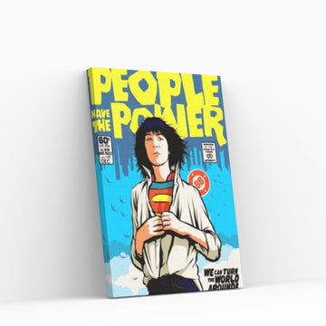 Power To The People Canvas Wall Art - Y Canvas