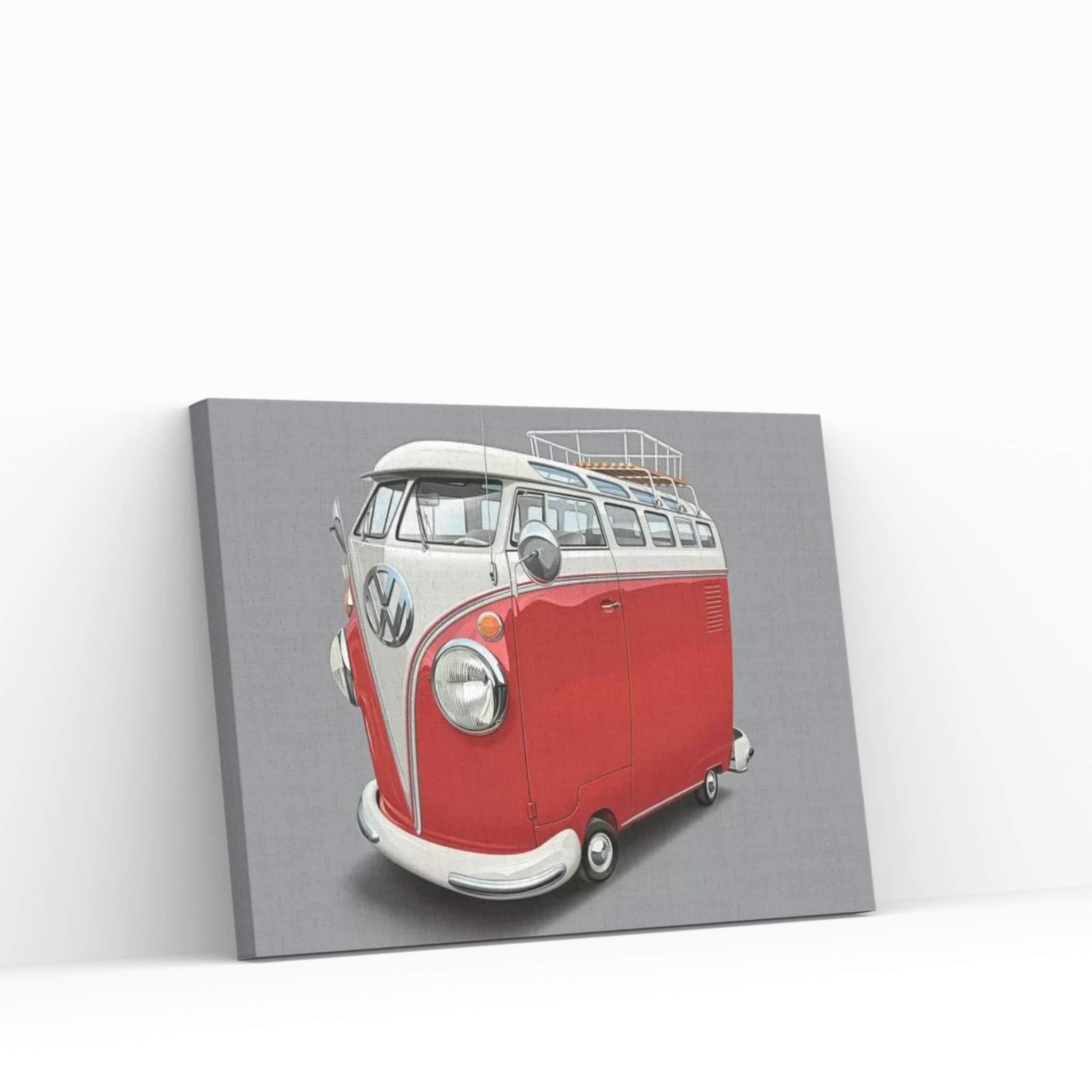 Volkswagen Van Canvas Wall Art - Y Canvas