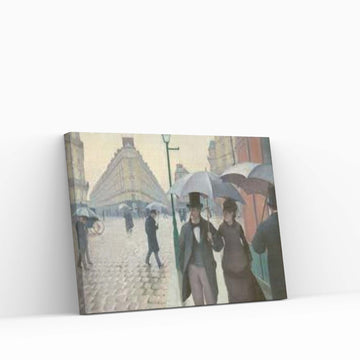 A Paris Street Canvas Wall Art - Y Canvas