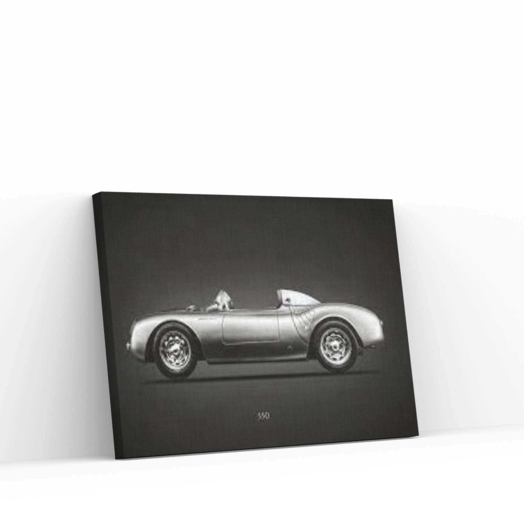 Porsche 550 Spyder Canvas Wall Art - Y Canvas