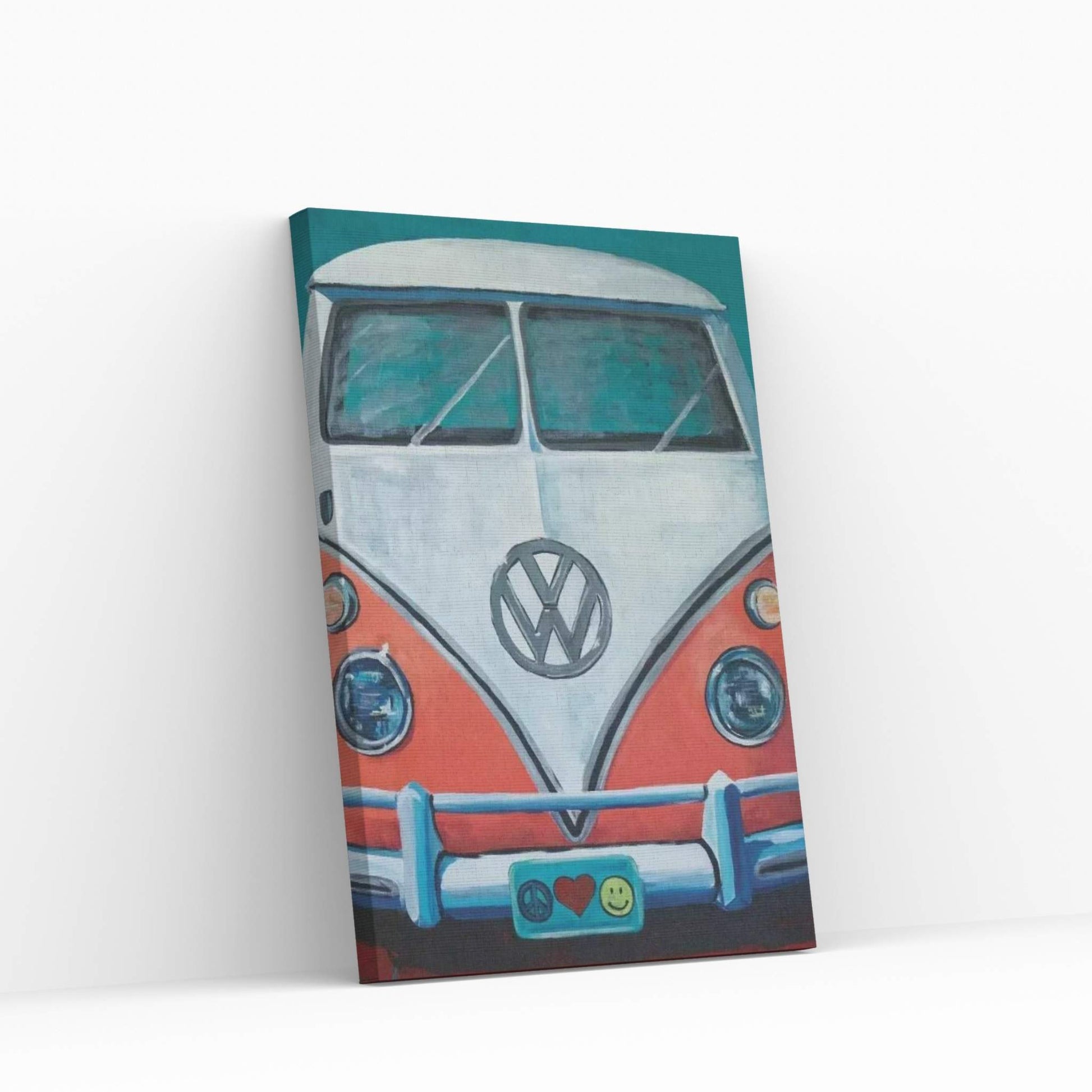 Volkswagen Van Bohemian Dream Canvas Wall Art - Y Canvas