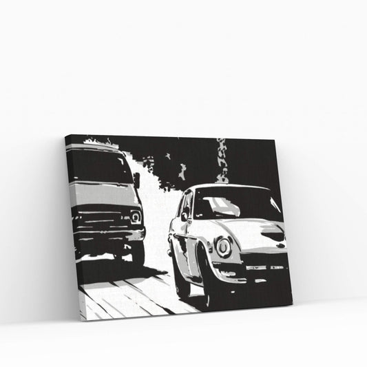 Driving II Canvas Wall Art - Y Canvas