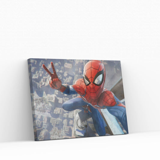 Spiderman Canvas Wall Art - Y Canvas