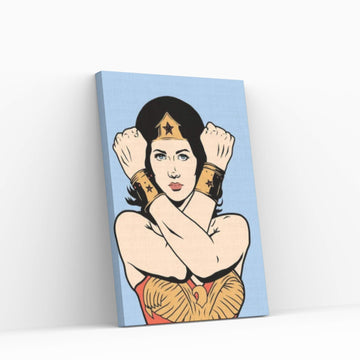 Wonder Woman Canvas Wall Art - Y Canvas