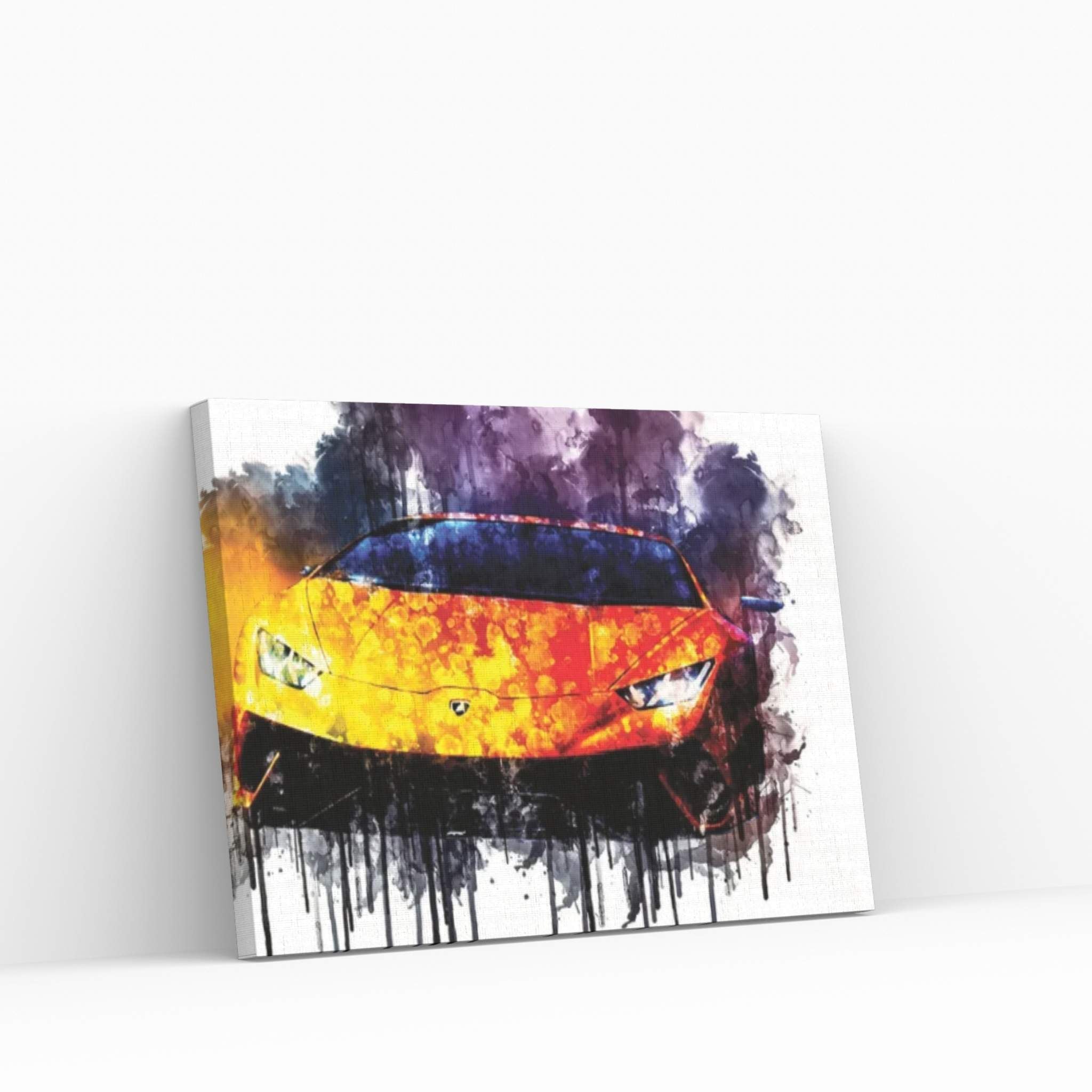 2017 Lamborghini Huracan Performante Canvas Wall Art - Y Canvas