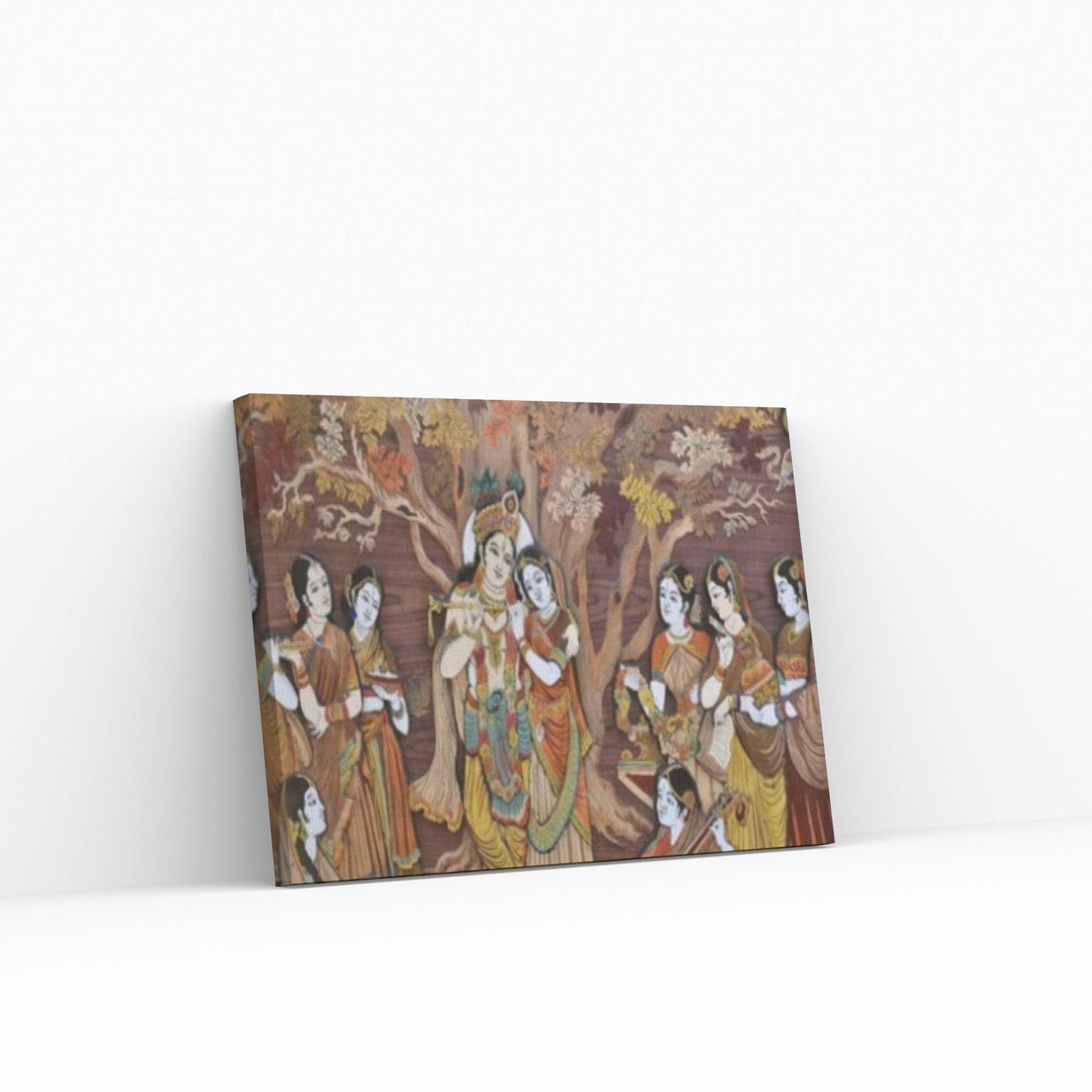 Indian Art Canvas Wall Art, Printed Picture Wall Art Decoration, Hindu Gods Indian Style Art - Y Canvas