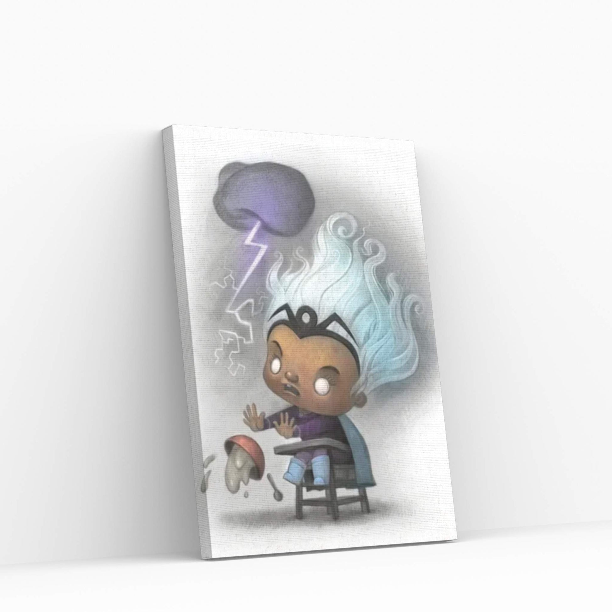 Baby Storm Canvas Wall Art - Y Canvas