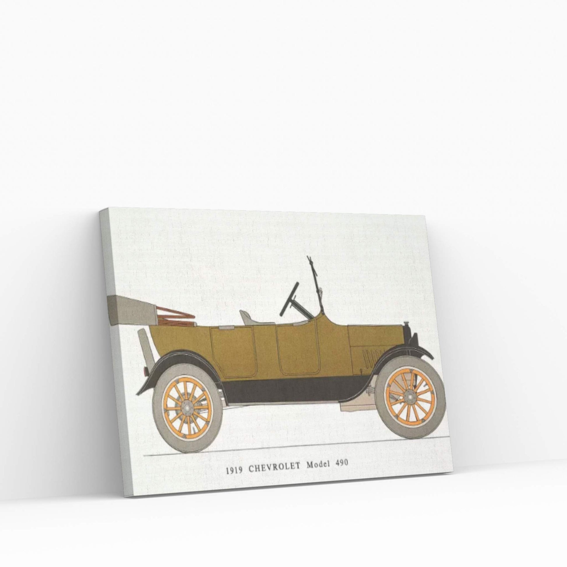 Auto: Chevrolet, 1919 Canvas Wall Art - Y Canvas