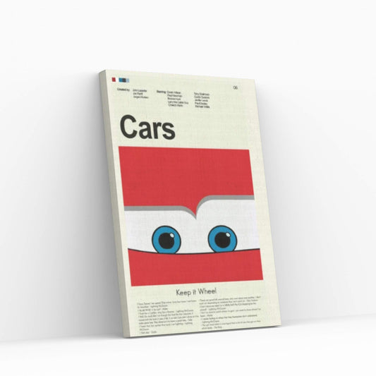 Cars Canvas Wall Art - Y Canvas