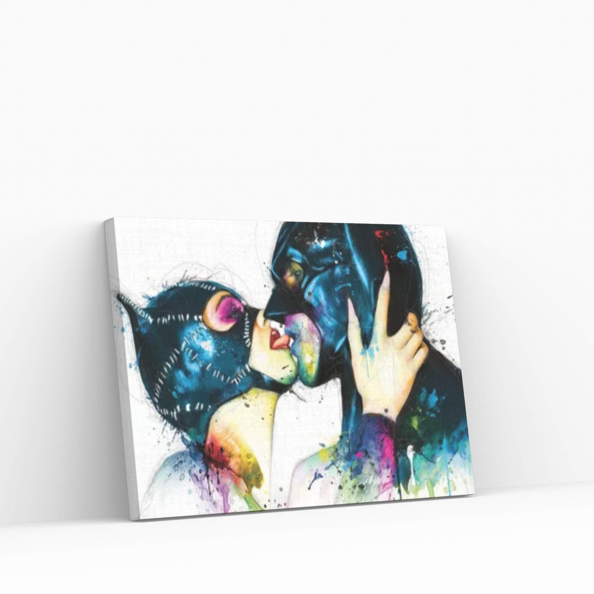 Love In Gotham Canvas Wall Art - Y Canvas