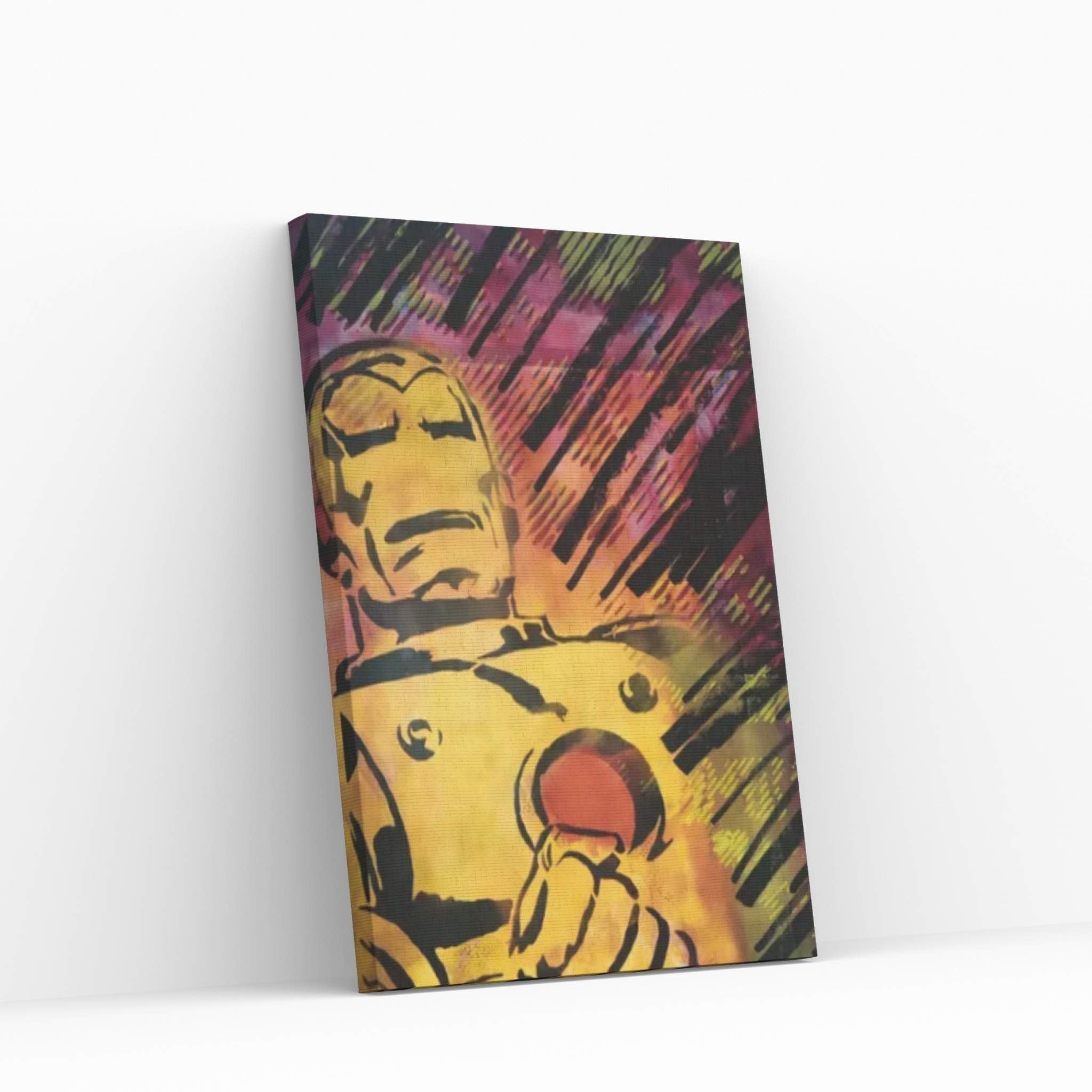 Anger Canvas Wall Art - Y Canvas