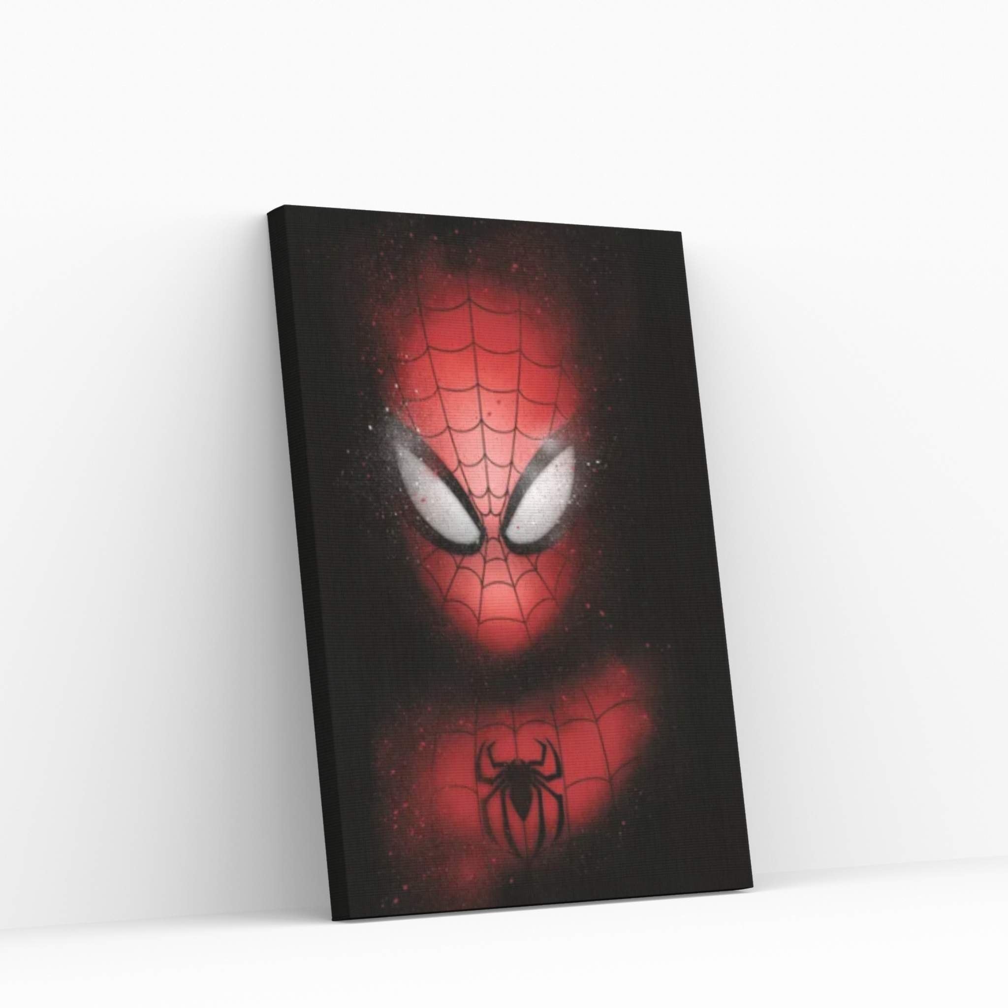 Spider Graffiti Canvas Wall Art - Y Canvas