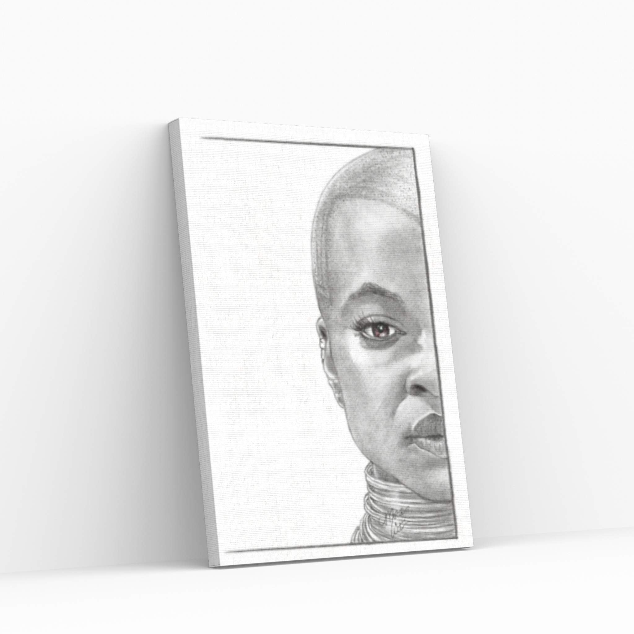 Okoye Canvas Wall Art - Y Canvas