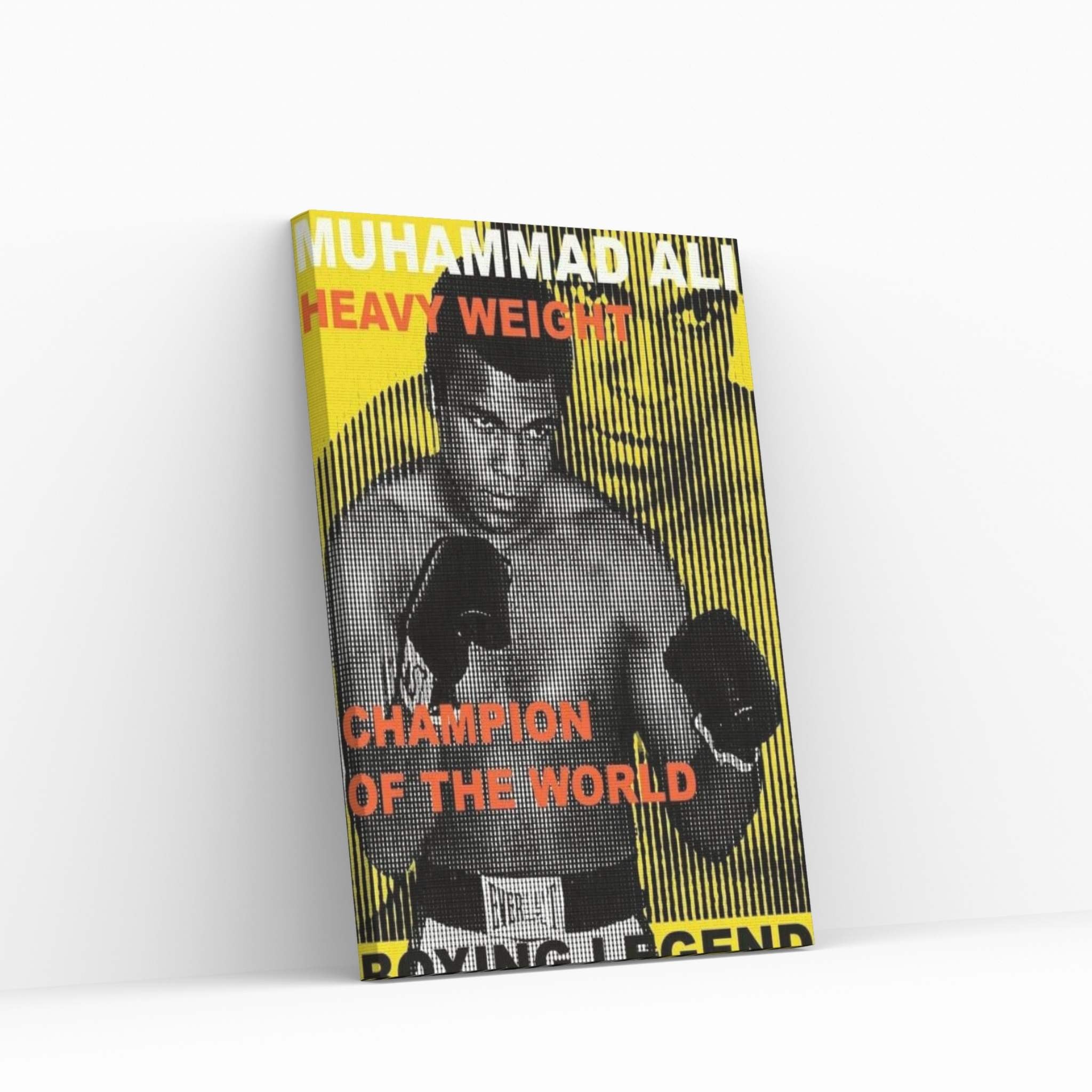 The Boxing Legend Canvas Wall Art - Y Canvas