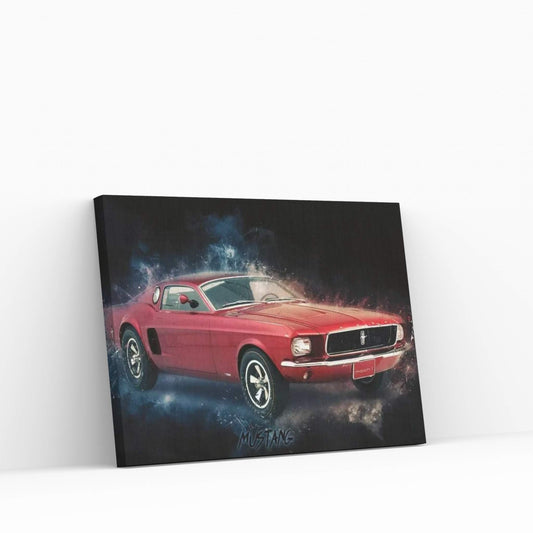 Mustang Canvas Wall Art - Y Canvas