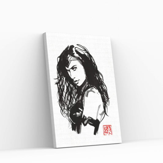 Wonder Woman IV Canvas Wall Art - Y Canvas