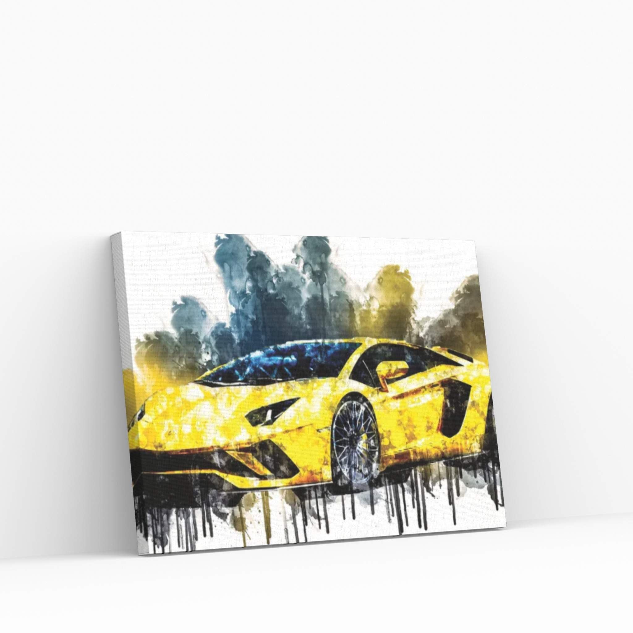 2017 Lamborghini Aventador S Vehicle CXVI Canvas Wall Art - Y Canvas