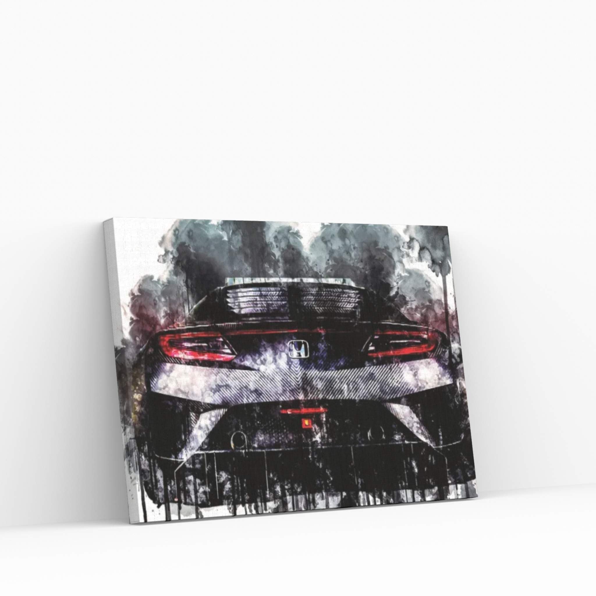 2017 Honda NSX GT3 Vehicle XCVI Canvas Wall Art - Y Canvas