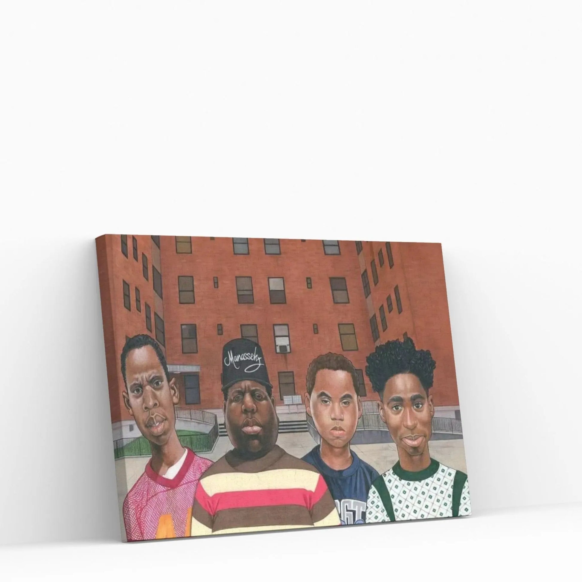 Boyz N Da Hood (Hiphop Legends) Canvas Wall Art - Y Canvas