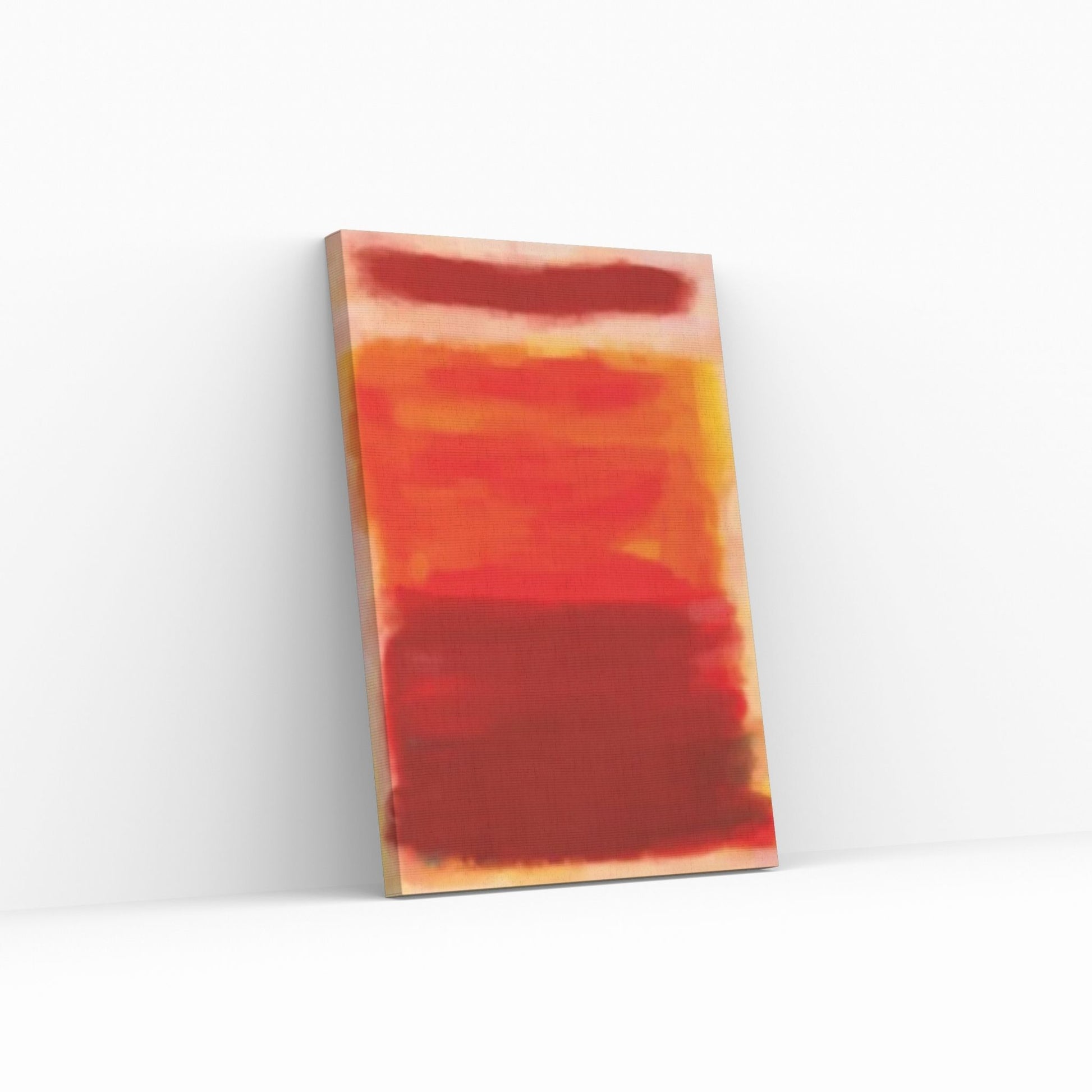 Mark Rothko Exhibition Canvas Wall Art Poster, Red Vintage Exhibition - Y Canvas