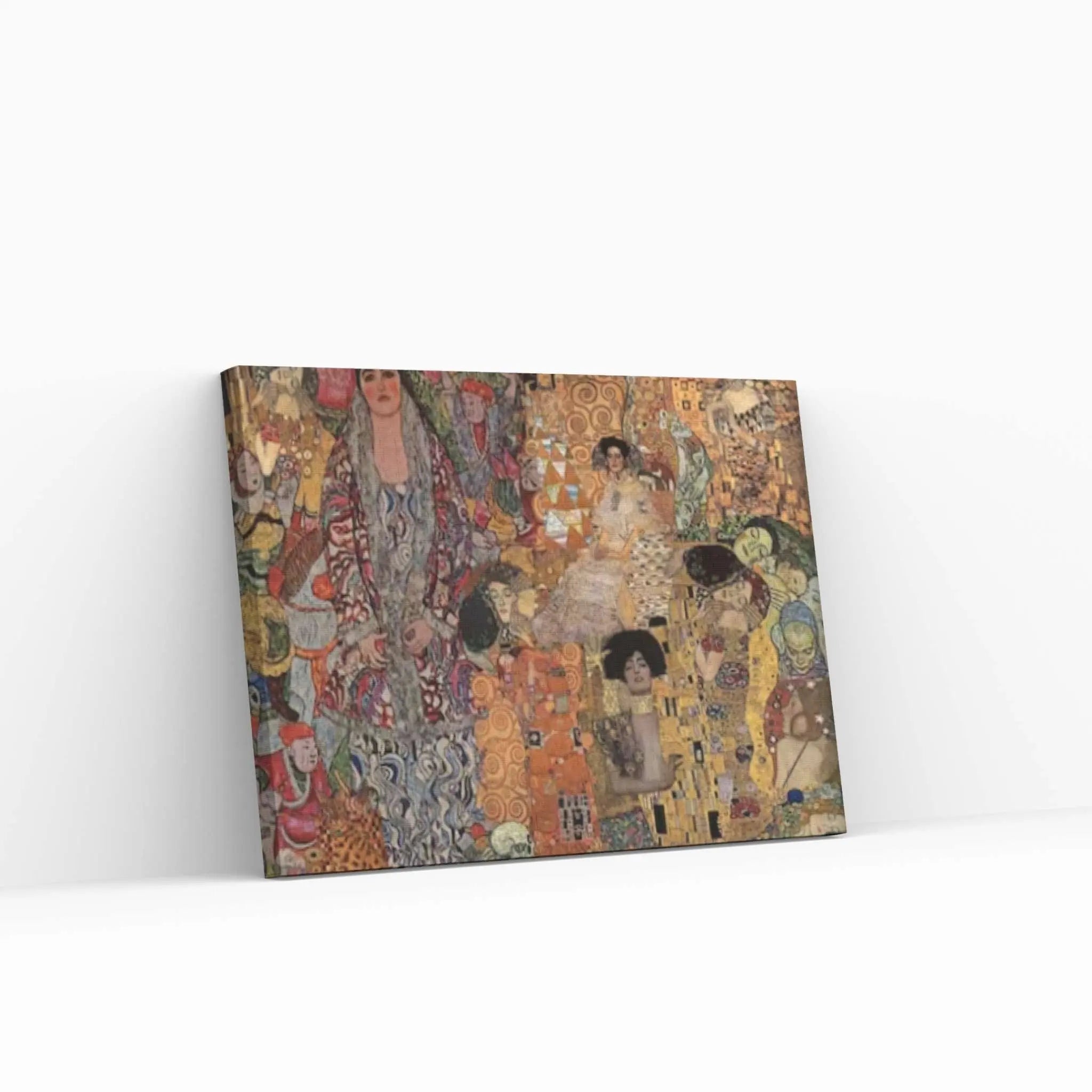 Collage Classical Art Canvas Poster By Gustav Klimt Art Canvas Poster - Y Canvas