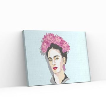 Frida Kahlo Art Canvas Frida Kahlo Wall Art, Mexican Floral Feminist Art Canvas Printed Picture - Y Canvas