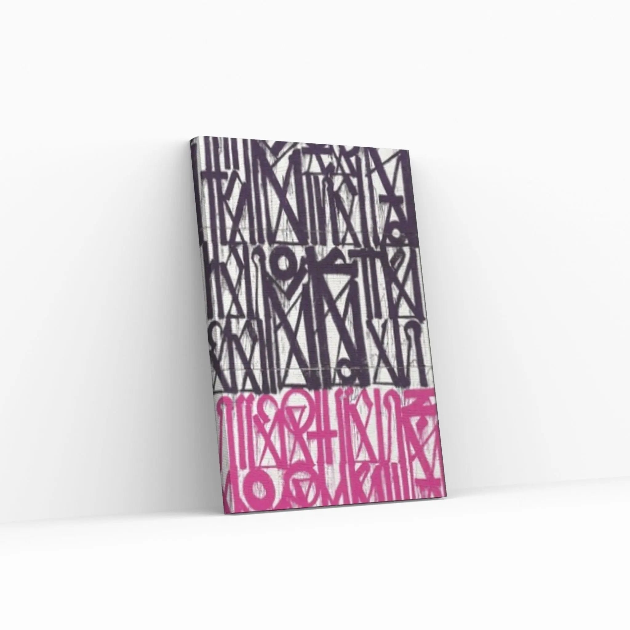 Abstract Retna Wall Art Graffiti American Black & White Reproduction Painting Wall Art - Y Canvas