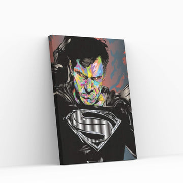 Superman Snyder Cut Canvas Wall Art - Y Canvas