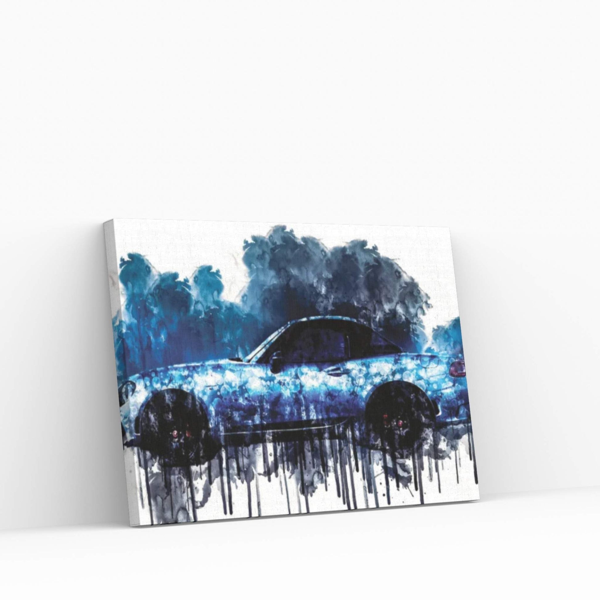 Car 2018 Abarth 124 GT Canvas Wall Art - Y Canvas