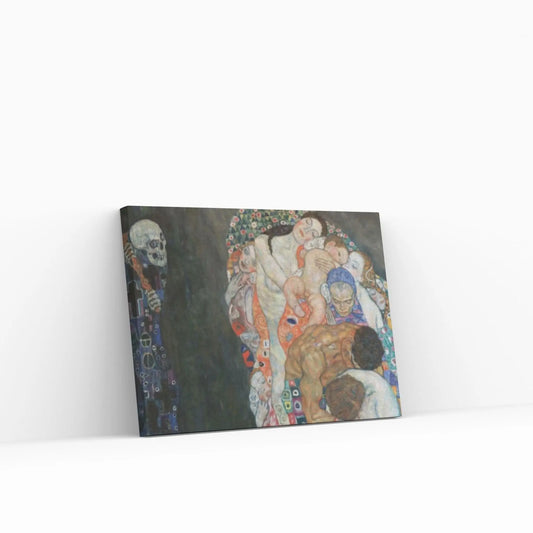 Gustav Klimt, Death And Life, Modern Abstract Art, Home Decor, Klimt Print Death And Life - Y Canvas