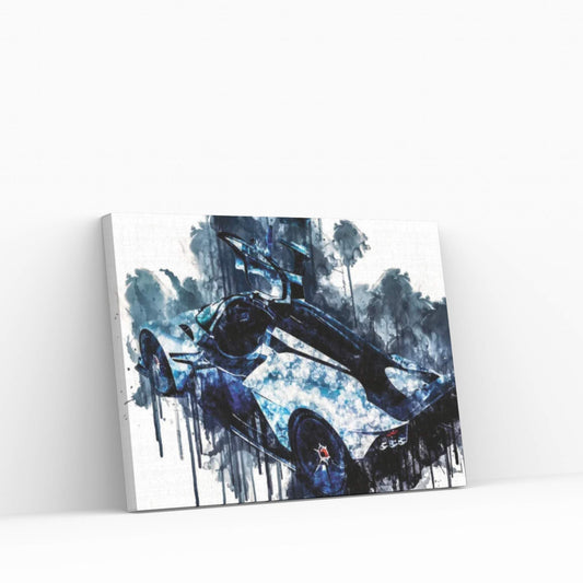 2018 Aston Martin Valkyrie Canvas Wall Art - Y Canvas