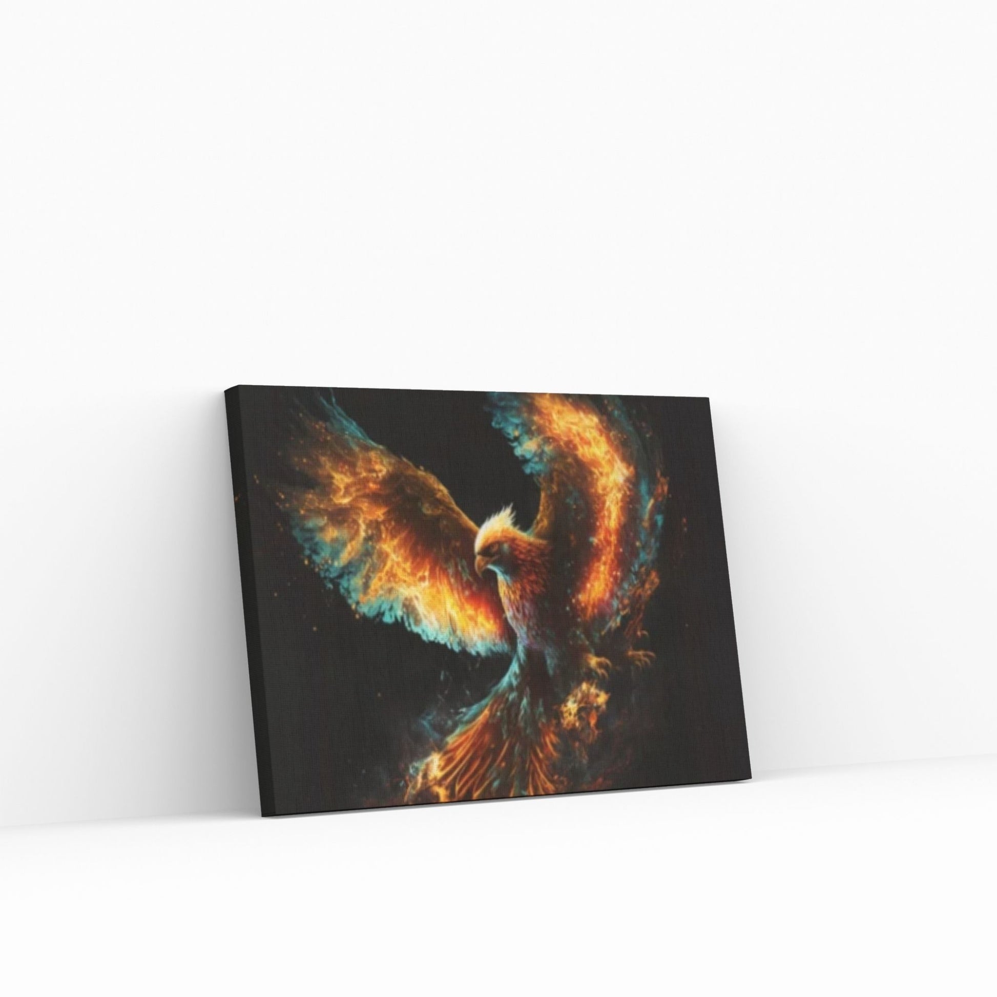 Phoenix Wall Art, Huge Canvas Wall Decor,Phoenix Rebirth Canvas - Y Canvas