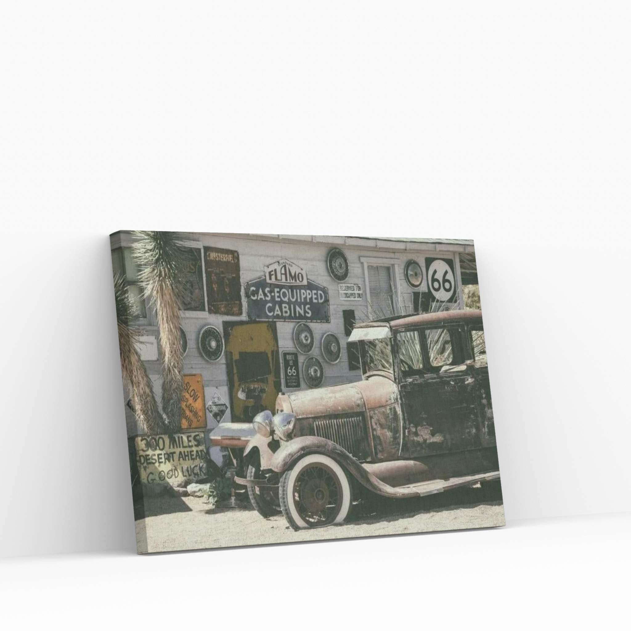 American West - Arizona 66 Canvas Wall Art - Y Canvas