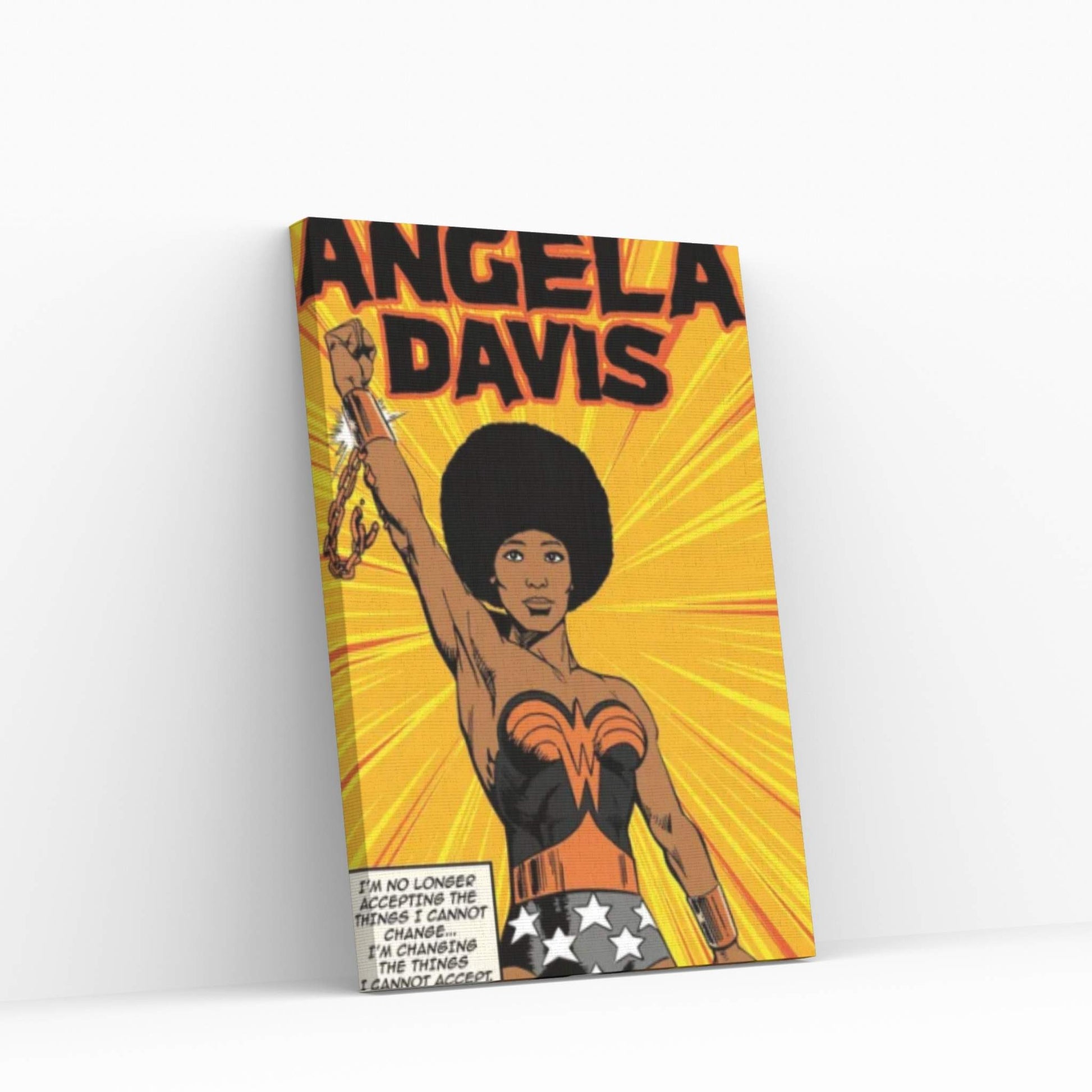 Angela Canvas Wall Art - Y Canvas