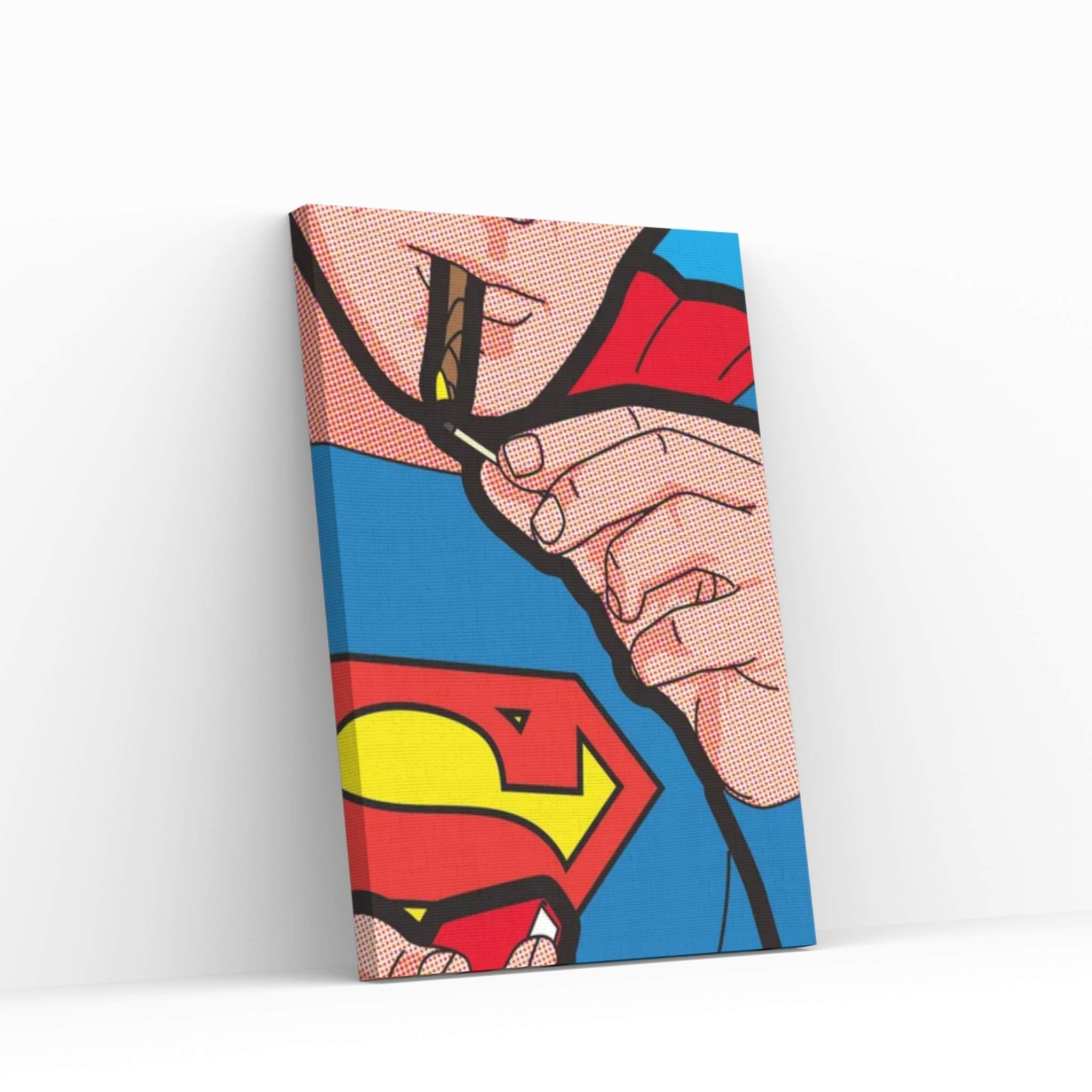 Super Smoke Canvas Wall Art - Y Canvas