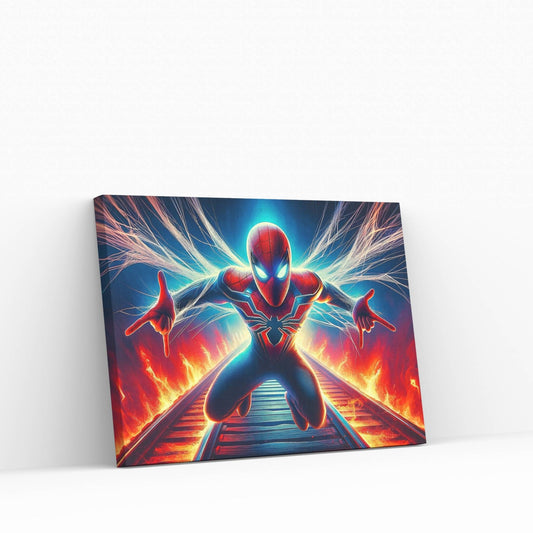 Spiderman Canvas Wall Art - Y Canvas