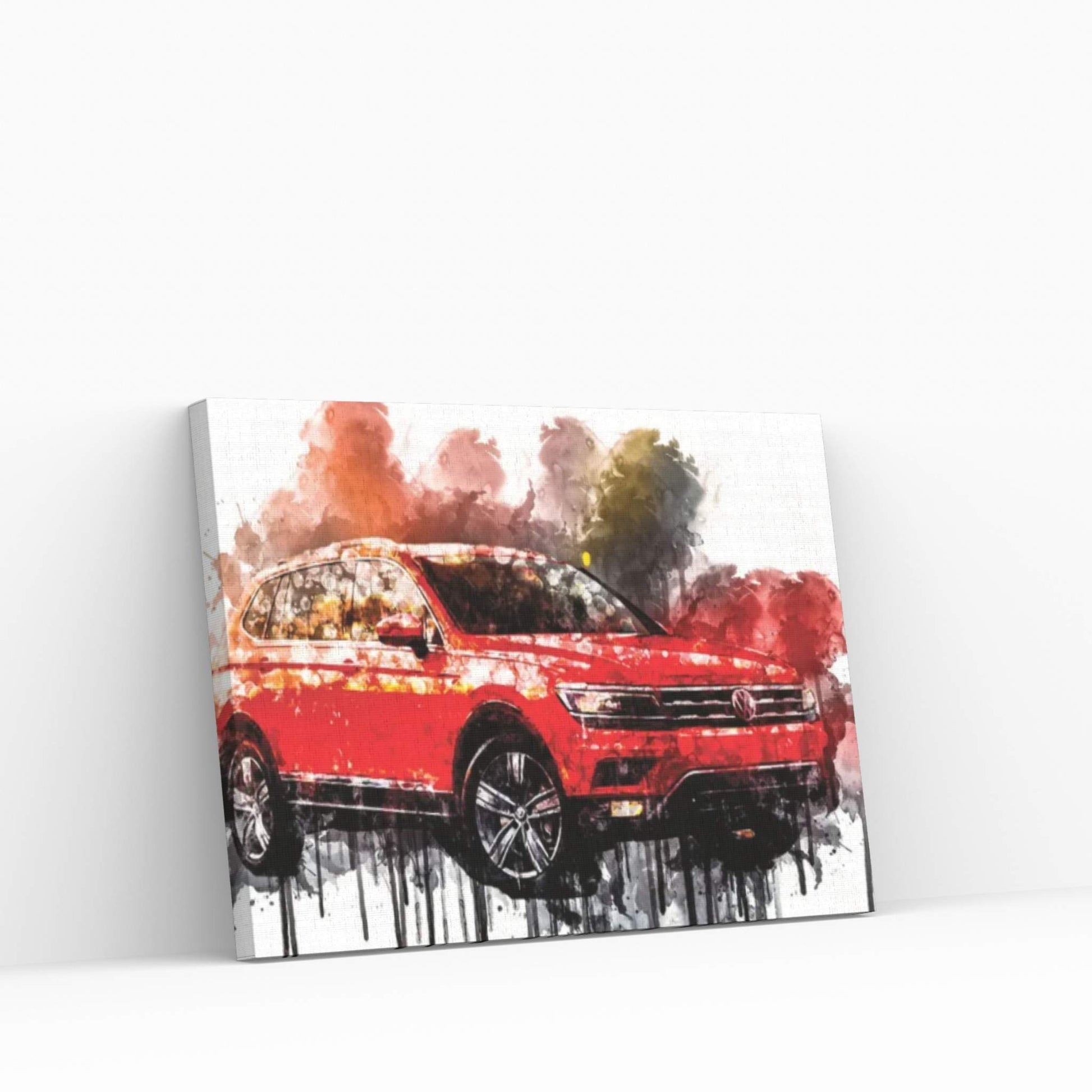 2017 Volkswagen Tiguan Canvas Wall Art - Y Canvas