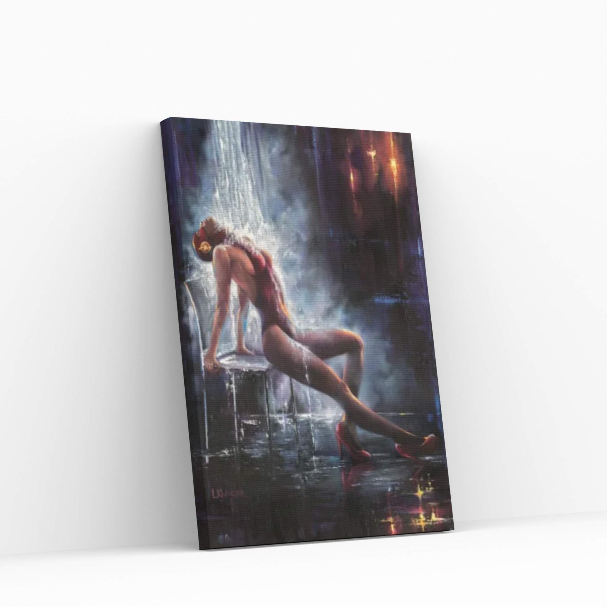 See Flash Dance Canvas Wall Art - Y Canvas